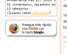 banner campaña google y firefox